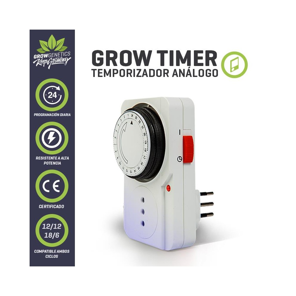 Temporizador Análogo Grow